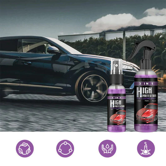 🔥Beim Kauf von 2 erhalten Sie 1 gratis!🚗3-in-1-Hochschutz-Schnelllackierungsspray für Autos💗