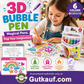💥KAUF 2, ERHALTE 1 GRATIS + 50 % RABATT!🎄🎁Magische Popcorn-Stifte mit Blaseneffekt, wärmeaktivierte Popcorn-Stifte, DIY-3D-Kunstmarker für Kinderbastelprojekte