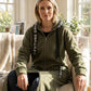 🎉📢50% Rabatt!!💃Oversize-Kapuzen-Sweatshirt-Mantel für Damen