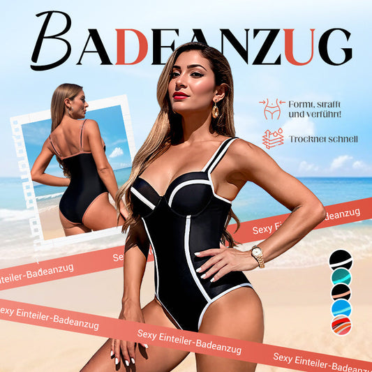 🏖️Essential für den Strand🩱Schlankmachendes & Sexy-Einteiler-Badeanzug