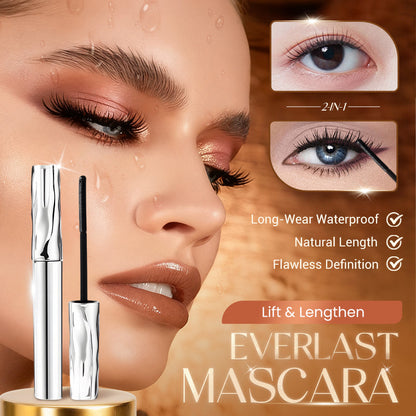 ✨LAST DAY KAUF 1 ERHALTE 1 KOSTENLOS!!✨Tagesschöne Wimpern, verwischungsfest! Wasserfeste Fiber Mascara für natürliches Volumen.