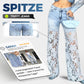 💃Sommer-Hot-Sale - 50% Rabatt🌸👖Gespleißte Jeans mit Spitze