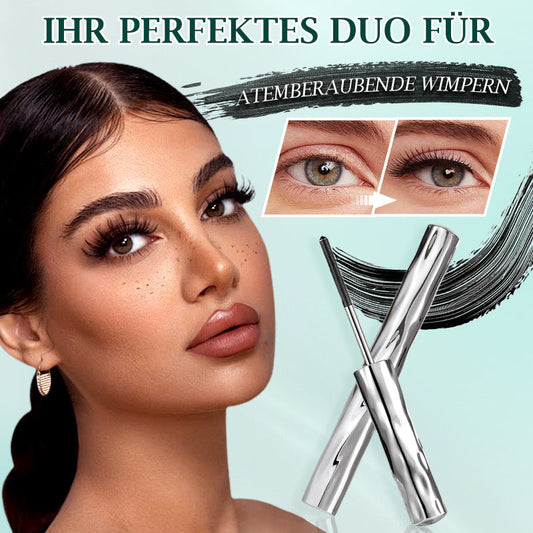 🔥2025 Heißer Verkauf  50 % Rabatt🔥Ultimatives Mascara-Set für Verlängerung und Schwung