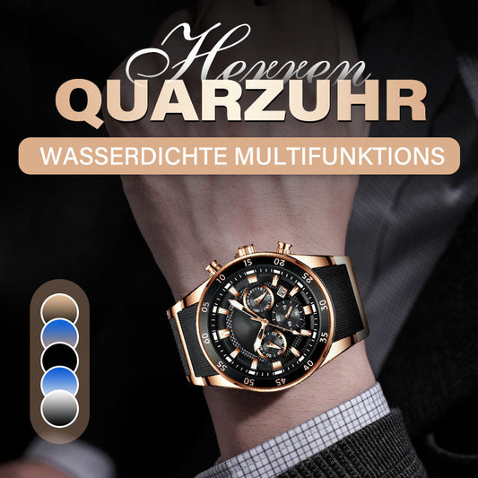 🎁Vatertag Heißer Verkauf-50% Rabatt🔥⌚Wasserdichte Multifunktions-Quarzuhr für Herren