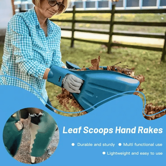 🔥Letzter Tag des Ausverkaufs – 50 % Rabatt🔥Große Blattschaufeln – Handrechen und Greifwerkzeug für einfache Gartenarbeit🛠️