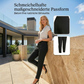 🔥Letzter Tag: 60% Rabatt!⏰👖Damen High-Waist Stretch-Hose mit sicheren Reißverschluss-Taschen, figurschmeichelnder Cropped-Schnitt für Büro, Sport & Alltag ✨