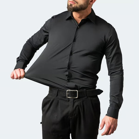 ⏰Letzter Tag 50% OFF Verkauf!🔥Stretch Bügelfreies Anti-Knitter Hemd👔
