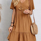 🎁Ostern Heißer Verkauf 50% Rabatt💥Kleid mit lockerer Taillenschnürung