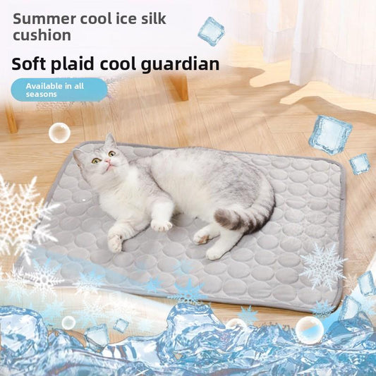 ❄️Letzter Tag 49 % Rabatt🐱🐶Kühlmatte für Hunde & Katzen Waschbar, Sommer Haustier Kühldecke Selbstkühlend