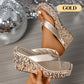 ⏳Begrenzte Zeit 50% Rabatt💥Damen Flip-Flops mit dicken Sohlen und Pailletten