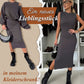 💖2025 Neue Mode – 50 % Rabatt🍂Damen-Set mit Sweatshirt mit schrägen Schultern und ärmellosem Kleid