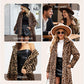 🥰2025 Neue Mode – 50 % Rabatt💖Mittellange Jacke mit Leopardenmuster für Damen
