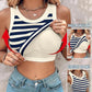 ☀️🔥SOMMER-DEAL -50% ! 🥰Geripptes Tanktop mit integriertem BH – Unsichtbarer Halt Maximaler Komfort · Weicher Stoff · Perfekte Passform für jeden Tag ✨