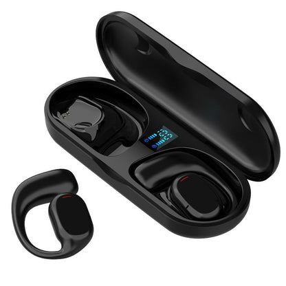 🌸 49% Rabatt für eine begrenzte Zeit 💕 Ideales Geschenk - Sportliches kabelloses Bluetooth-Headset, das am Ohr hängt