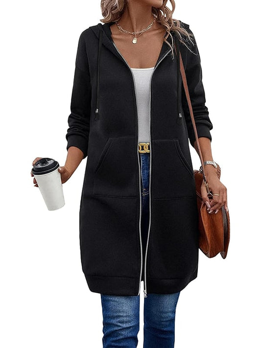 🎁🔥Letzter Tag des Ausverkaufs 50 % RABATT🔥Damen Freizeit-Fleece-Hoodies mit Reißverschluss
