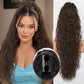 💜 LETZTER TAG DER AKTION - 50 % RABATT 💜Lockige, gewellte Frizz-Haarverlängerung mit Pferdeschwanz