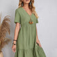 🎁Ostern Heißer Verkauf 50% Rabatt💥Kleid mit lockerer Taillenschnürung