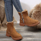 👢⚡Neu eingetroffen Sale-50 % Rabatt❄️Damen-Winter-Fleece-Schneestiefel✨