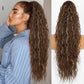 💜 LETZTER TAG DER AKTION - 50 % RABATT 💜Lockige, gewellte Frizz-Haarverlängerung mit Pferdeschwanz