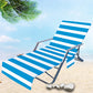🏖️Sommer-Hot-Sell 50% Rabatt🌞Sun Lounger Handtuch in Tasche mit Taschen Lagerung
