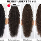 💜 LETZTER TAG DER AKTION - 50 % RABATT 💜Lockige, gewellte Frizz-Haarverlängerung mit Pferdeschwanz