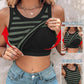 ☀️🔥SOMMER-DEAL -50% ! 🥰Geripptes Tanktop mit integriertem BH – Unsichtbarer Halt Maximaler Komfort · Weicher Stoff · Perfekte Passform für jeden Tag ✨