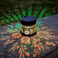 🌀Sommer-Sale 60% Rabatt 🌞💡Solar Mandala Wandleuchte für den Außenbereich, Garten, Zaun, Projektorlampe, Terrasse, Stimmungsdekoration