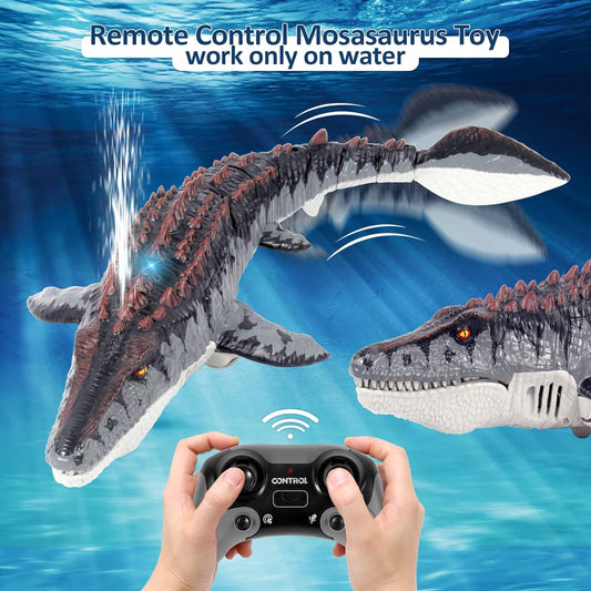 🎁Früher Weihnachtsverkauf 59 % Rabatt🔥 Ferngesteuertes Mosasaurus-Dinosaurier-Spielzeug