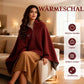 🏆🔥Winter-Sonderangebot: 50 % Rabatt❄️Portable Weiche elektrische Heizdecke mit Reißverschluss Shawl