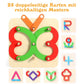 💥2025 Hot Sale - 50% Rabatt🎁Montessori-Steckbrettpuzzle 🎅Weihnachtsgeschenkidee!🎄