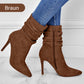 🔥Herbst-Neuheiten - 47% Rabatt🍁👠Spitze Stiefeletten mit Absatz