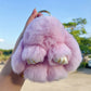🐰JETZT 60 % RABATT! 🏆⏰Weiche Bunny PomPom-Anhänger – Handgemacht