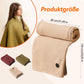 🏆🔥Winter-Sonderangebot: 50 % Rabatt❄️Portable Weiche elektrische Heizdecke mit Reißverschluss Shawl