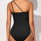 🍹Sommerschlussverkauf 50% Rabatt☀️Einteiliger Badeanzug mit One-Shoulder-Träger für Damen