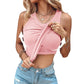 ☀️🔥SOMMER-DEAL -50% ! 🥰Geripptes Tanktop mit integriertem BH – Unsichtbarer Halt Maximaler Komfort · Weicher Stoff · Perfekte Passform für jeden Tag ✨