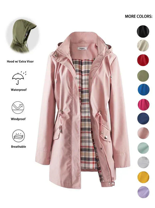 🎁🔥 Sonderpreis diese Woche nur €32,99!! 🧥💦 Damen Chic. Leichtgewichtig. Wasserfeste Jacke 🍃 – Stil und Haltbarkeit bei jedem Sturm entfesseln!