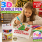 🎁🎄Weihnachten Hot Verkauf 50% Rabatt📢🔮Magische Puffy Bubble Stifte– 3D-Zeichnen mit nur einem Strich!