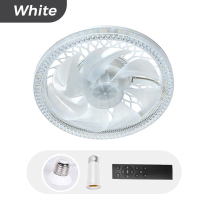 🌞Frühlingserwachen: 50% Rabatt!💡2-in-1 dimmbare Deckenventilatorlampe mit Fernbedienung – Leise, verstellbar und platzsparend