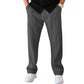 👖Letzter Tag Verkauf 50% Rabatt✨💖Herrenhose mit geradem Bein und Kordelzug am Bund
