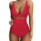 🌷Treffen Sie den Sommer 50% Rabatt🏝️Mesh Tummy Control Badeanzug👙