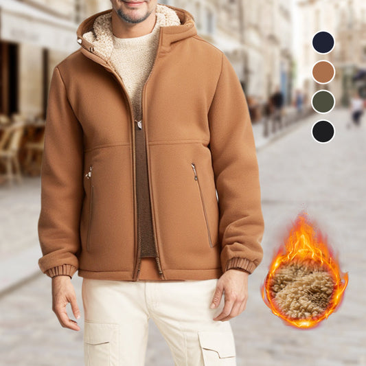 ☃️Winter-Sale 49% Rabatt❄️Herren Casual Warm Zip Up Hoodie Jacke