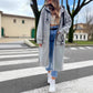 🎉📢50% Rabatt!!💃Oversize-Kapuzen-Sweatshirt-Mantel für Damen