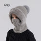 🔥Heißer Winterschlussverkauf 49% Rabatt🔥Damen Winter Einteilig Gestrickte Mütze Schal Maske