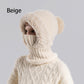 🔥Heißer Winterschlussverkauf 49% Rabatt🔥Damen Winter Einteilig Gestrickte Mütze Schal Maske