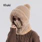 🔥Heißer Winterschlussverkauf 49% Rabatt🔥Damen Winter Einteilig Gestrickte Mütze Schal Maske