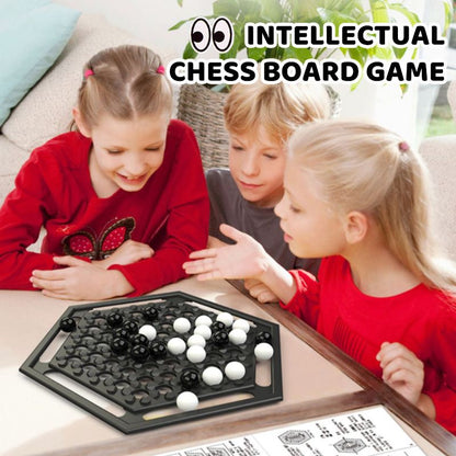 🔥Zeitlich begrenztes Angebot 49% Rabatt🎁Schwarzes und weißes intellektuelles Schach-Brettspiel-Set