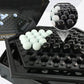 🔥Zeitlich begrenztes Angebot 49% Rabatt🎁Schwarzes und weißes intellektuelles Schach-Brettspiel-Set