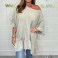 🏵️2025 Heißer Verkauf 49% Rabatt🏵️Lockere, plissierte Off-Shoulder-Blusen für Damen
