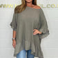 🏵️2025 Heißer Verkauf 49% Rabatt🏵️Lockere, plissierte Off-Shoulder-Blusen für Damen
