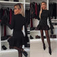 💕2025 Frühjahrsneuheiten - 50% Rabatt💕Damen Minikleid mit ausgestellten Ärmeln und schmaler Passform